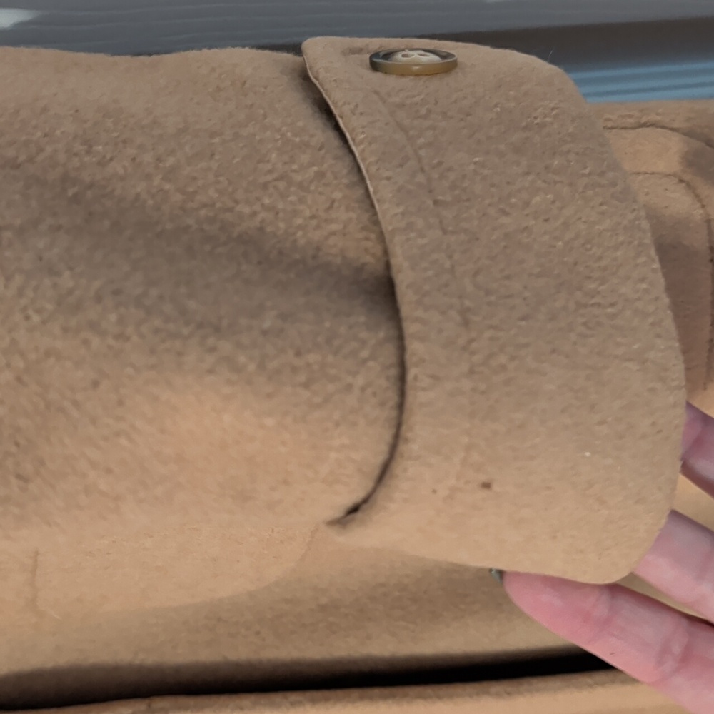 Stunning Coat! Elegant Tan Camel Women's Long Outercoat - Royal, Vintage Piece ! - Picture 13 of 16